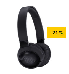 Headphones JBL Tune 600BTNC Bluetooth Pretos