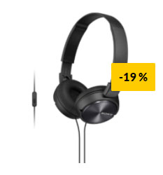 Headphones Sony MDR-ZX310AP Pretos