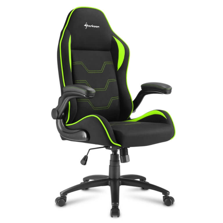 Cadeira Gaming Sharkoon Elbrus 1 Preta/Verde