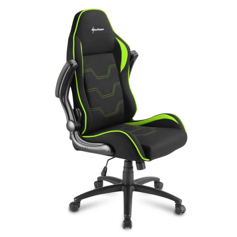Cadeira Gaming Sharkoon Elbrus 1 Preta/Verde
