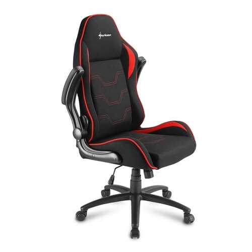 Cadeira Gaming Sharkoon Elbrus 1 Preta/Vermelha