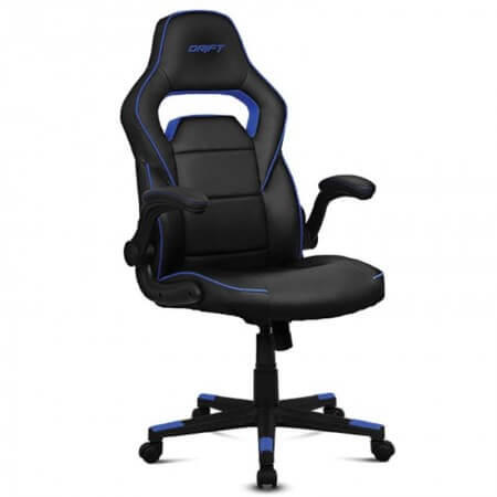 Cadeira Gaming Drift DR75 Preta/Azul