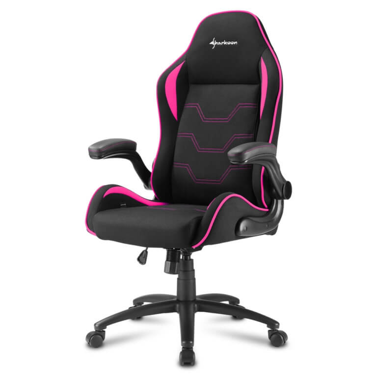 Cadeira Gaming Sharkoon Elbrus 1 Preta/Rosa
