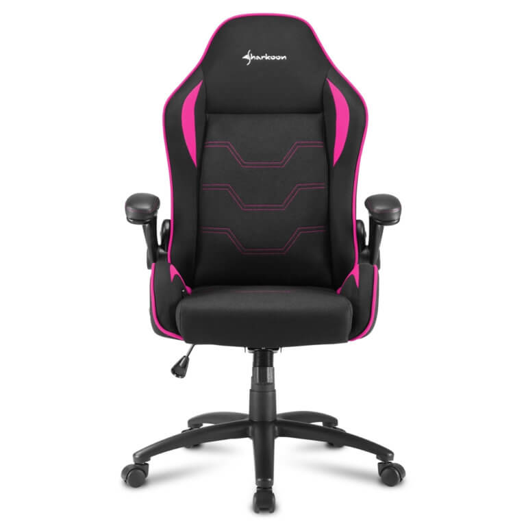 Cadeira Gaming Sharkoon Elbrus 1 Preta/Rosa