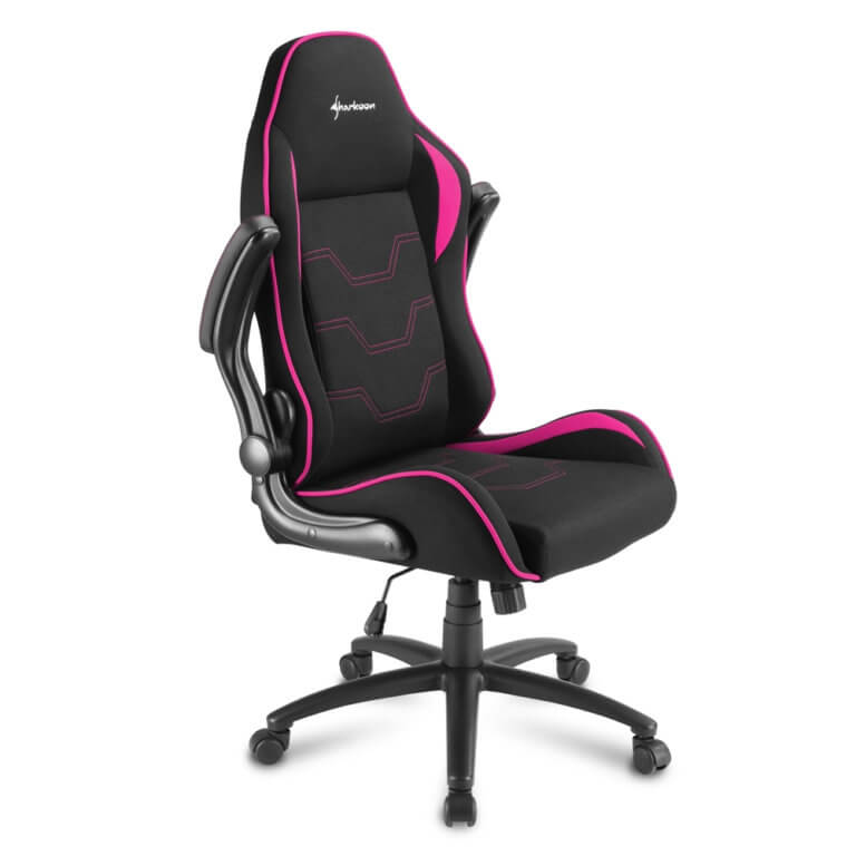 Cadeira Gaming Sharkoon Elbrus 1 Preta/Rosa