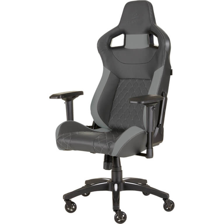 Cadeira Gaming Corsair T1 Race V2 Preta/Cinzenta (Edição Limitada)