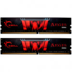 Memória RAM G.SKILL Aegis 16GB (2x8GB) DDR4-3000MHz CL16 Preta