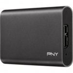 SSD Externo PNY Elite 480GB USB 3.1 Gen 1 Portable Preto