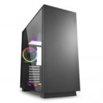 Caixa ATX Sharkoon Pure Steel RGB USB 3.0 com Janela Preta
