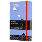 Caderno Grande Pautado Moleskine Super Mário Game