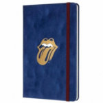 Caderno Grande Pautado Moleskine Rolling Stones - Veludo