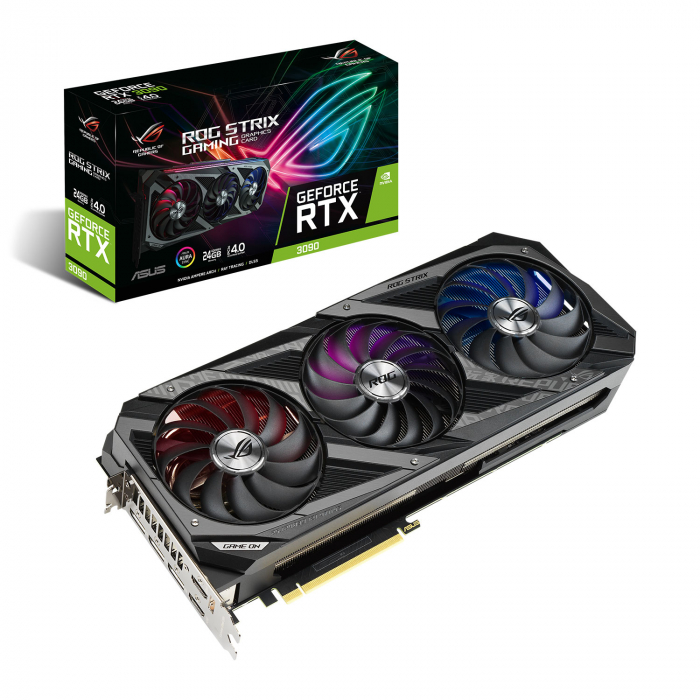 Placa Gráfica Asus ROG Strix GeForce RTX 3090 24GB GDDR6X OC Edition
