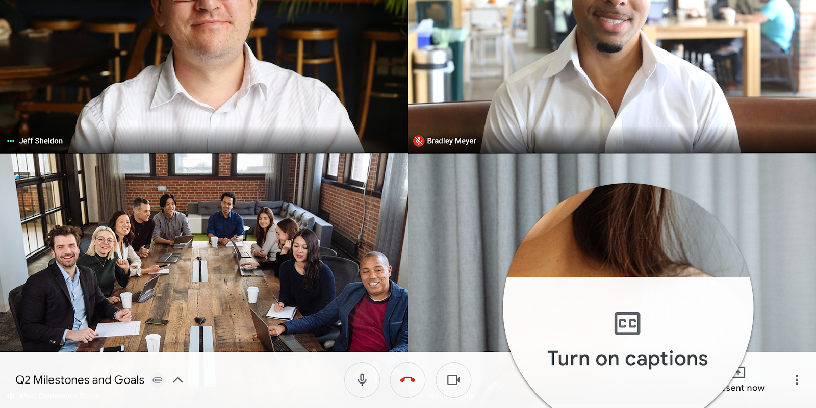 Google Hangouts видеоконференция