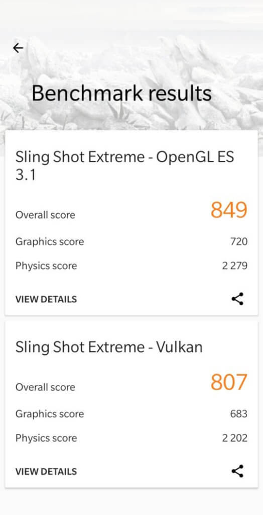 Resultados de desempenho Geekbench 4, 3Dmark e Antutu