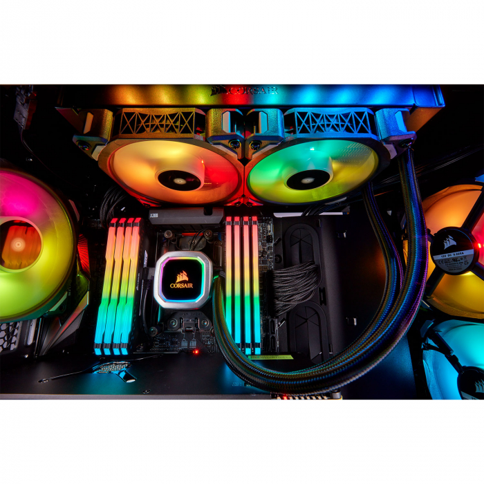 Water Cooler CPU Corsair Hydro Series H100i RGB Platinum 240mm