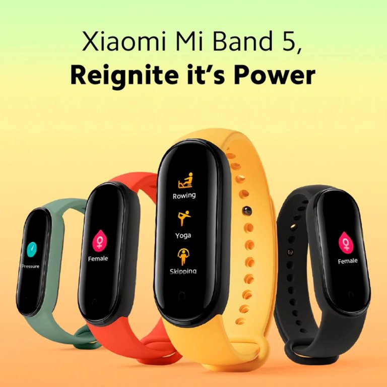 SmartBand Xiaomi Mi Band 5 PretaSmartBand Xiaomi Mi Band 5 Preta