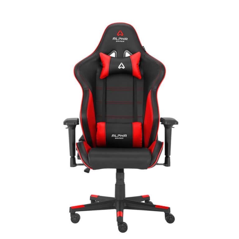 Cadeira Gaming Alpha Gamer Nimbus Preta/Vermelha