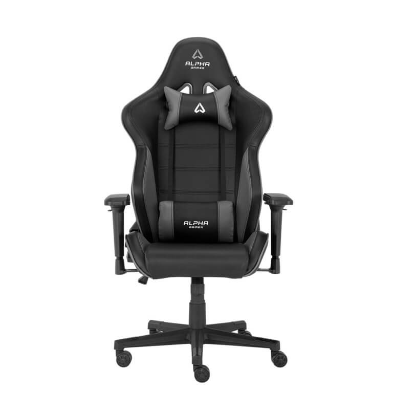 Cadeira Gaming Alpha Gamer Nimbus Preta/Cinza