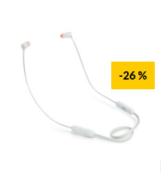 Auriculares JBL T110BT Bluetooth Brancos