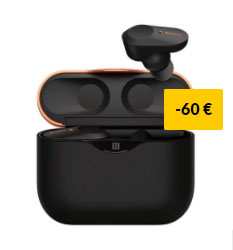 Auriculares Sony WF-1000XM3 True Wireless Pretos