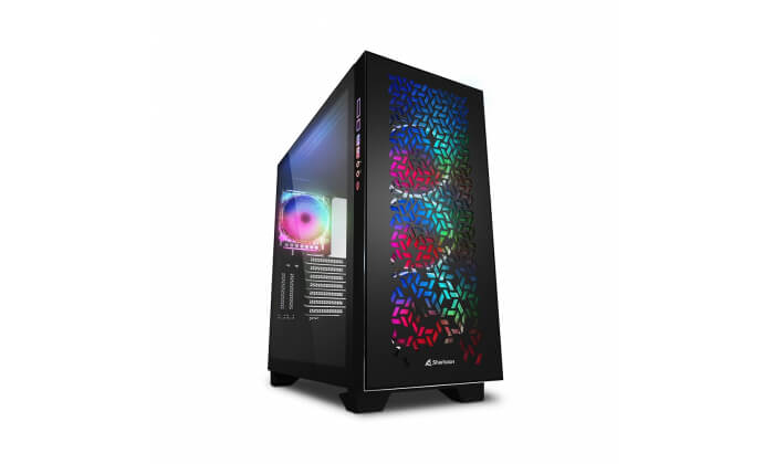 Caixa Extended-ATX Sharkoon Elite Shark CA300H Preta