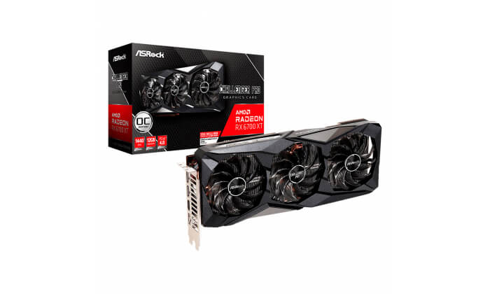 Placa Gráfica ASRock Radeon RX 6700 XT Challenger Pro 12GB GDDR6 OC
