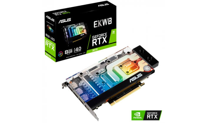 Placa Gráfica Asus EKWB GeForce RTX 3070 8GB GDDR6