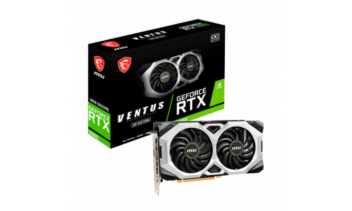 Placa Gráfica MSI GeForce RTX 2060 Ventus GP OC 6G