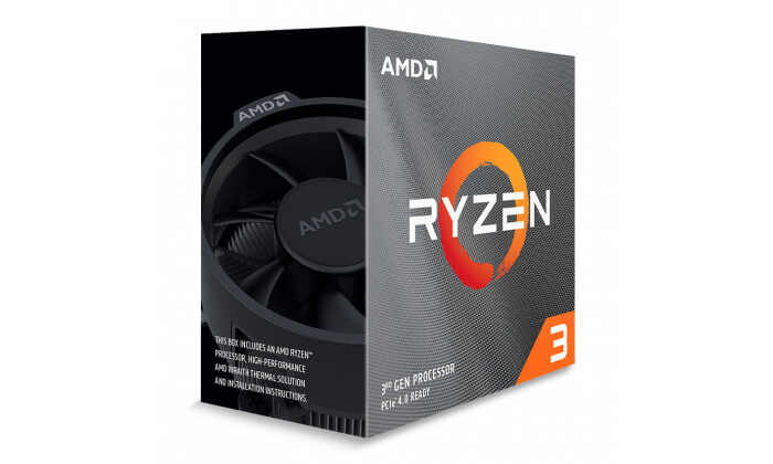 Processador AMD Ryzen 3 3100 Quad-Core 3.6GHz c Turbo 3.9GHz 18MB