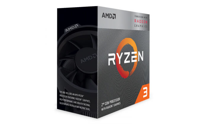 Processador AMD Ryzen 3 3200G Quad-Core 3.6GHz c Turbo 3.9GHz 6MB