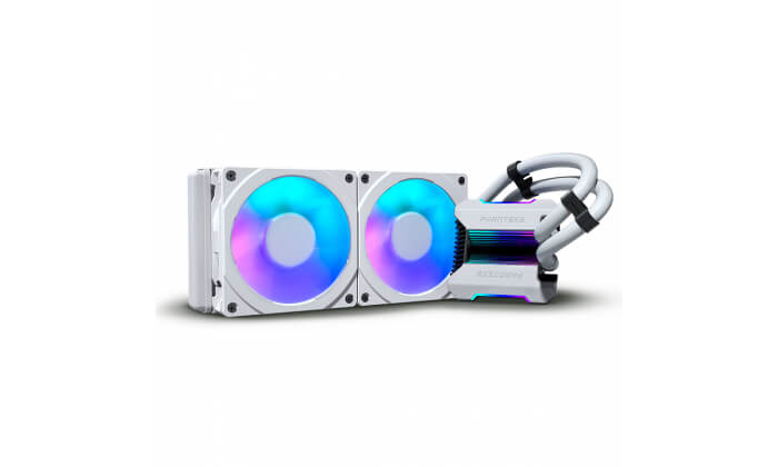 Water Cooler CPU Phanteks Glacier One 240 MPH D-RGB HALOS All-In-One Branco
