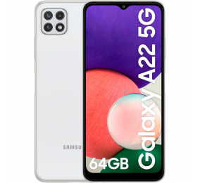 Smartphone Samsung Galaxy A22 5G 6.6 4GB 64GB Dual SIM Branco