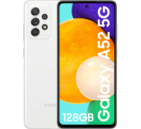 Smartphone Samsung Galaxy A52 5G 6.7 6GB 128GB Dual SIM Branco