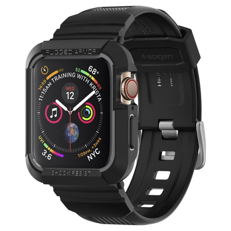 Capa Spigen Rugged Armor Pro Apple Watch Series SE / 6 / 5 / 4 44mm