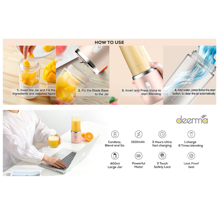 Liquidificadora Deerma NU05 140W