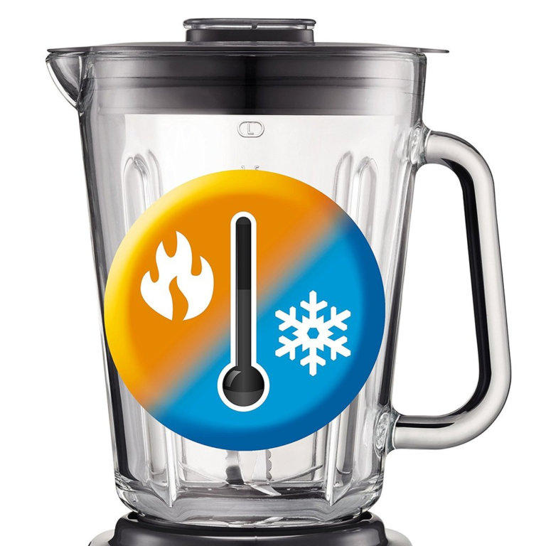 Liquidificadora Moulinex Perfectmix + 1200W Aço Inoxidável / Cinza
