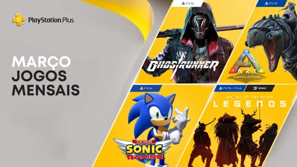 Jogos Gratuitos PS Plus de Fevereiro 2023