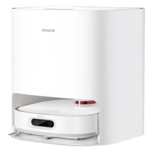 Aspirador Robô Dreame DreameBot W10 4000Pa 6400mAh Branco + Base Station