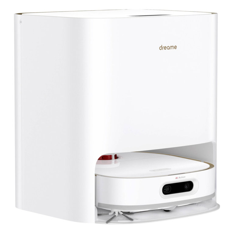 Aspirador Robô Dreame DreameBot W10 4000Pa 6400mAh Branco + Base Station