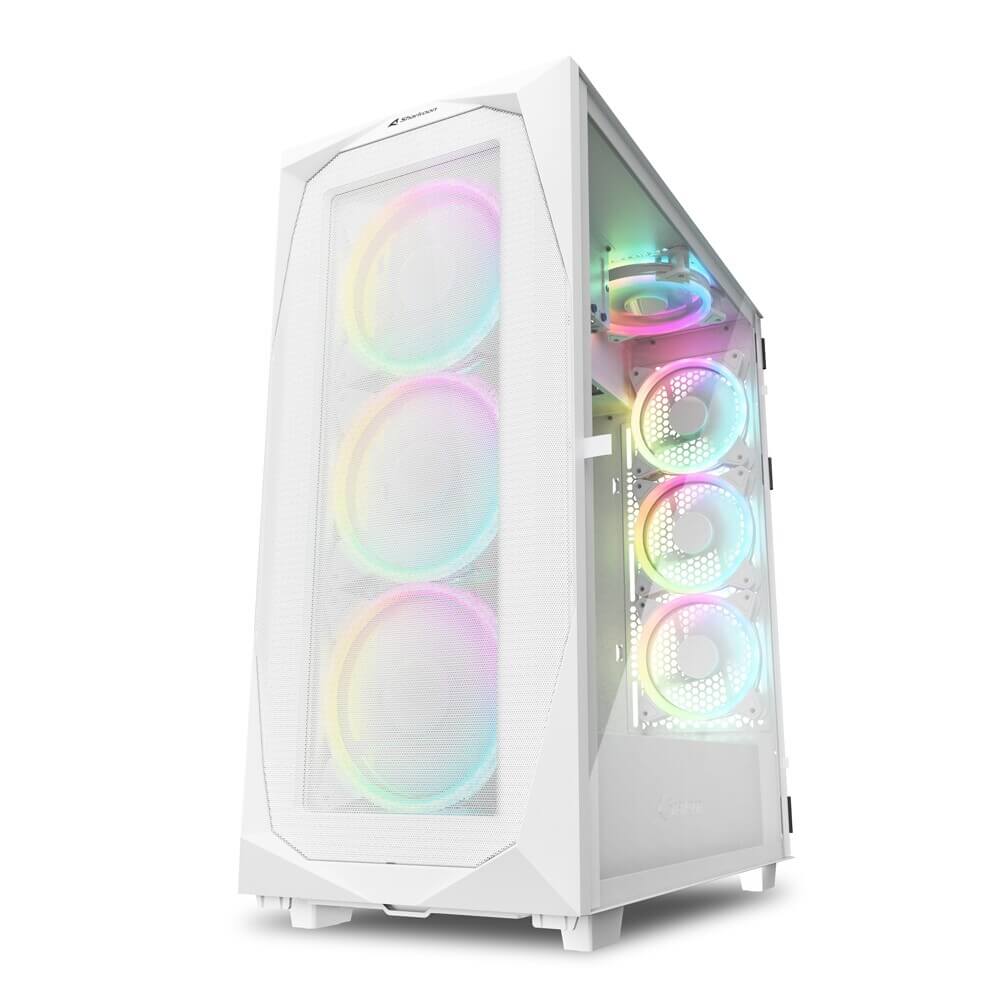 Sharkoon_REV300 White ATX PC Case