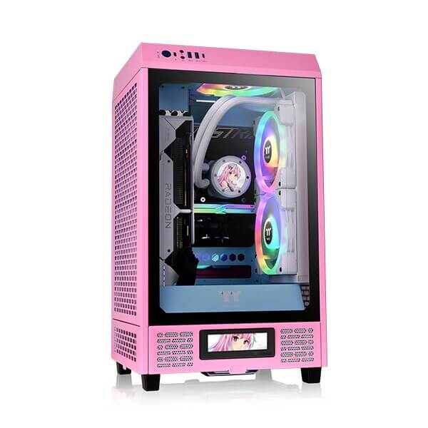 Thermaltake The Tower 200 Bubble Pink (5)