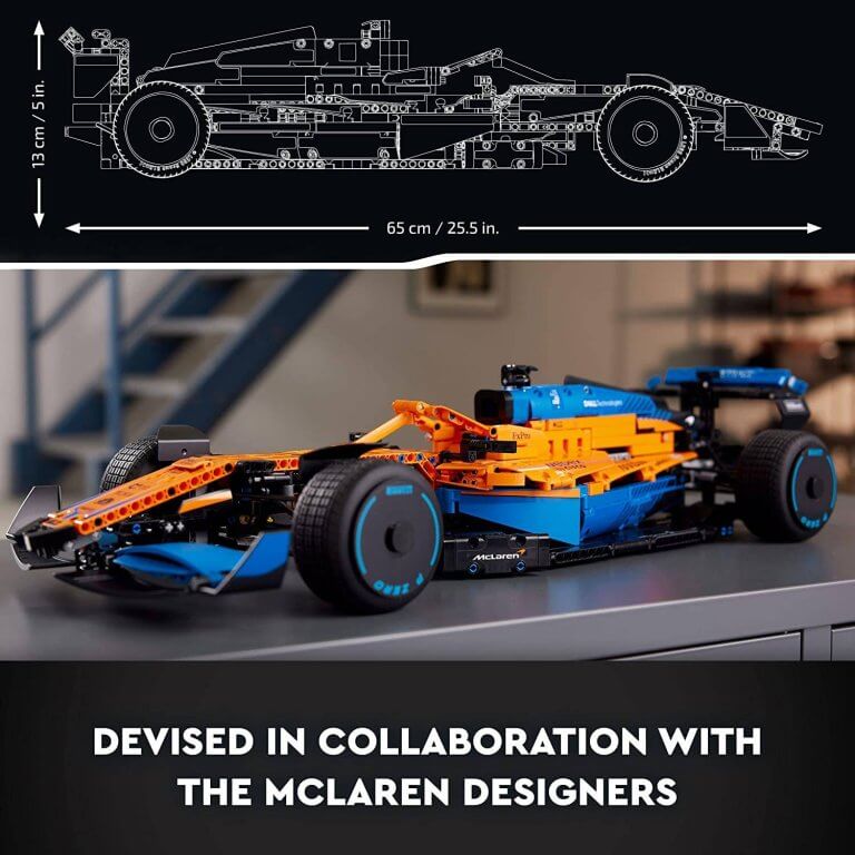 LEGO Technic Carro de Corrida McLaren F1 (5)