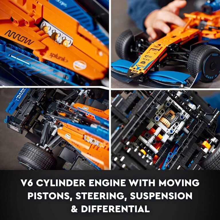 LEGO Technic Carro de Corrida McLaren F1 (7)