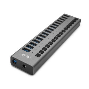 Estação de Carregamento i-tec U3CHARGEHUB16 USB 3.0 Charging HUB 16-Port + Power Adapter 90W