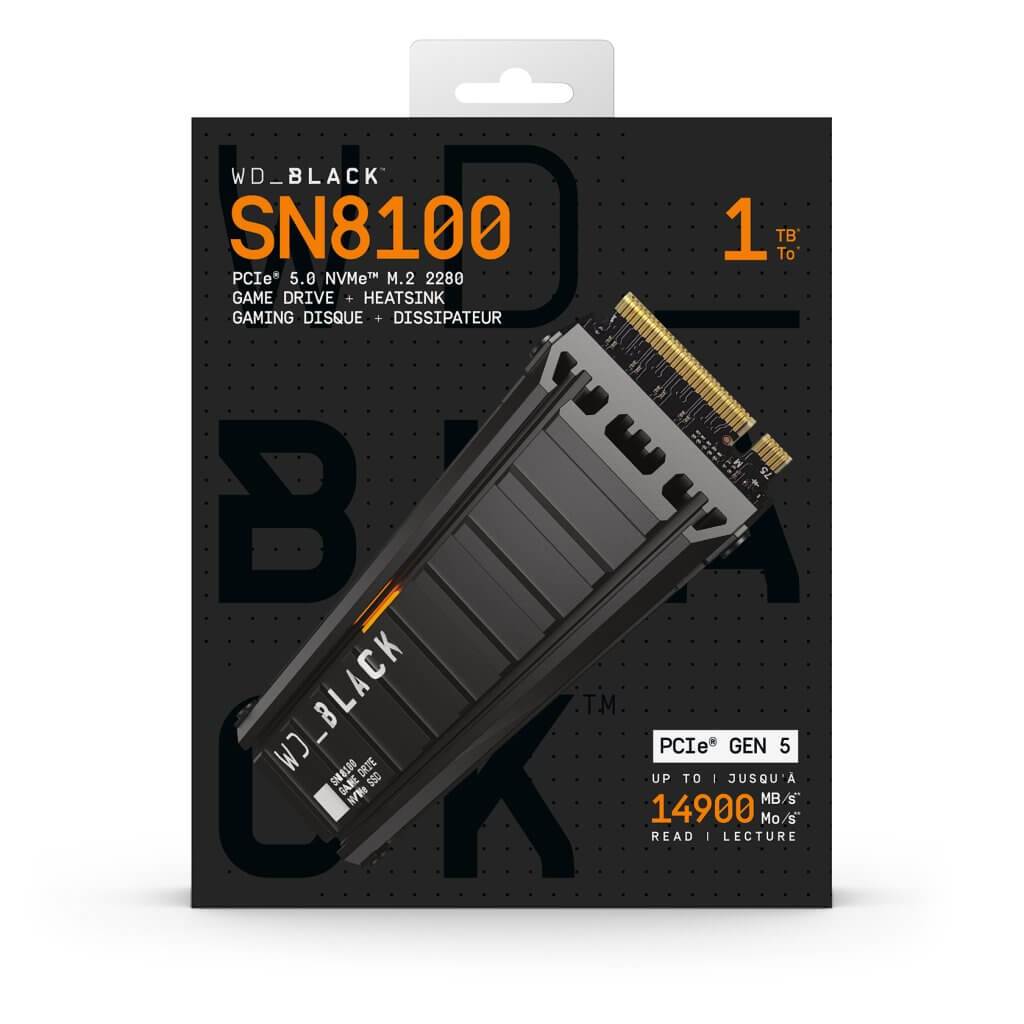 WD_BLACK SN8100 1TB + HEATSINK