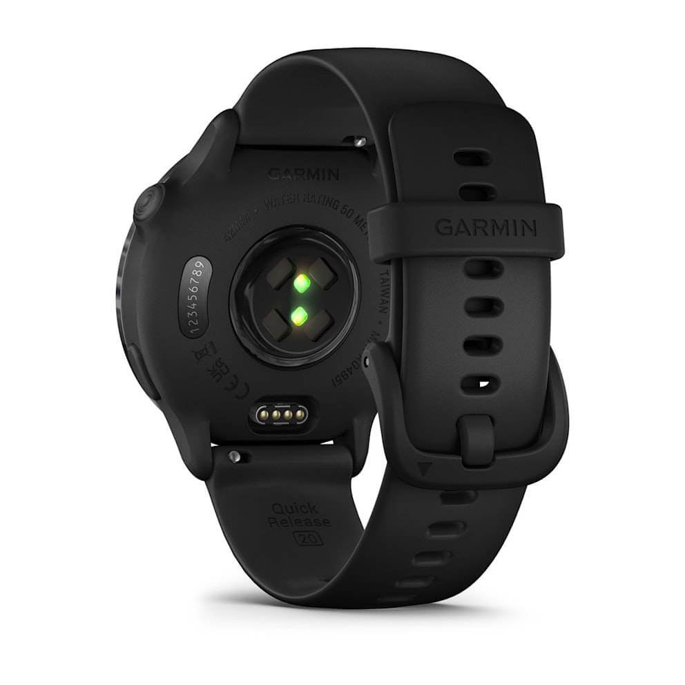 Vívoactive 6 (42mm) Ardósia com Bracelete Preta