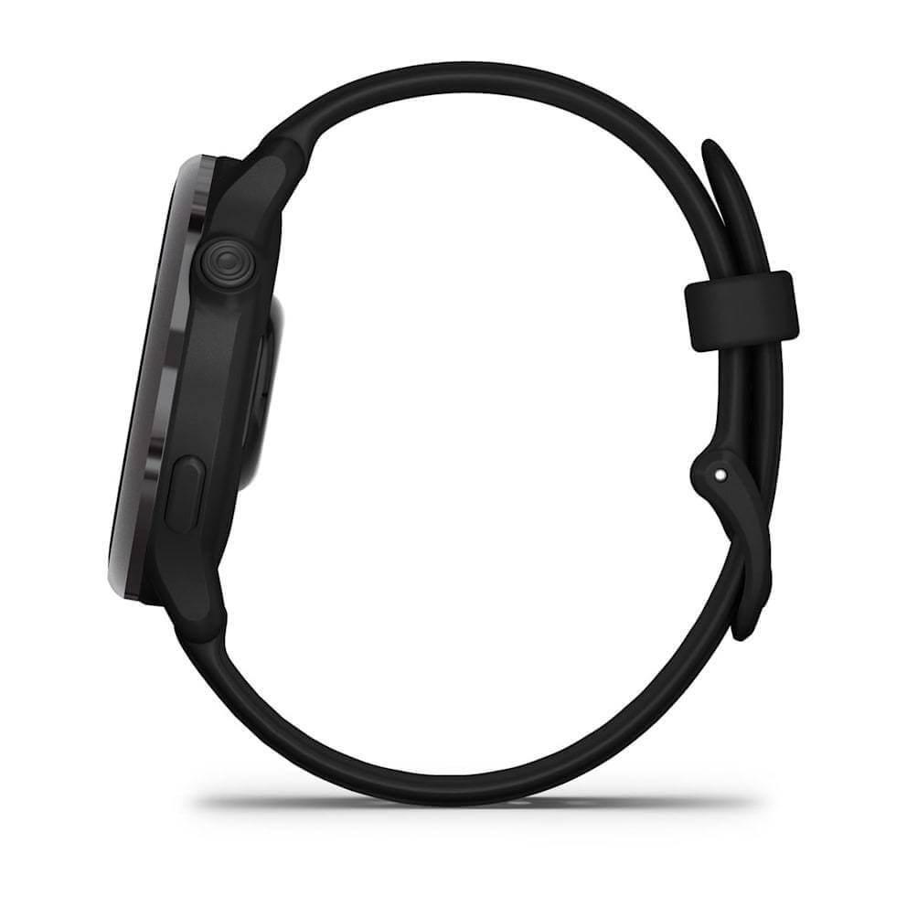 Vívoactive 6 (42mm) Ardósia com Bracelete Preta