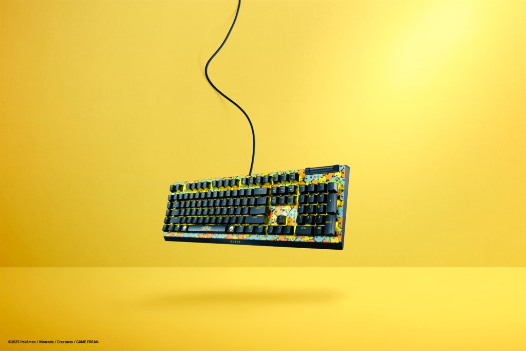 Teclado BlackWidow V4 X Pokémon Edition