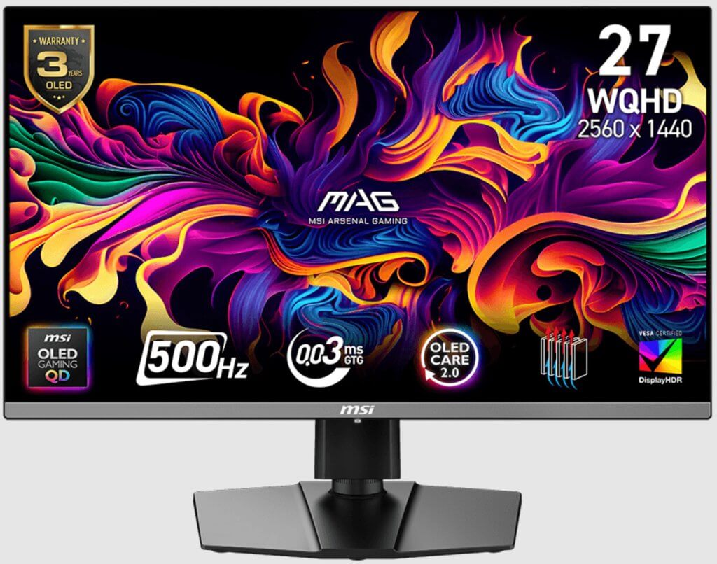 MSI MAG 272QP QD-OLED X50