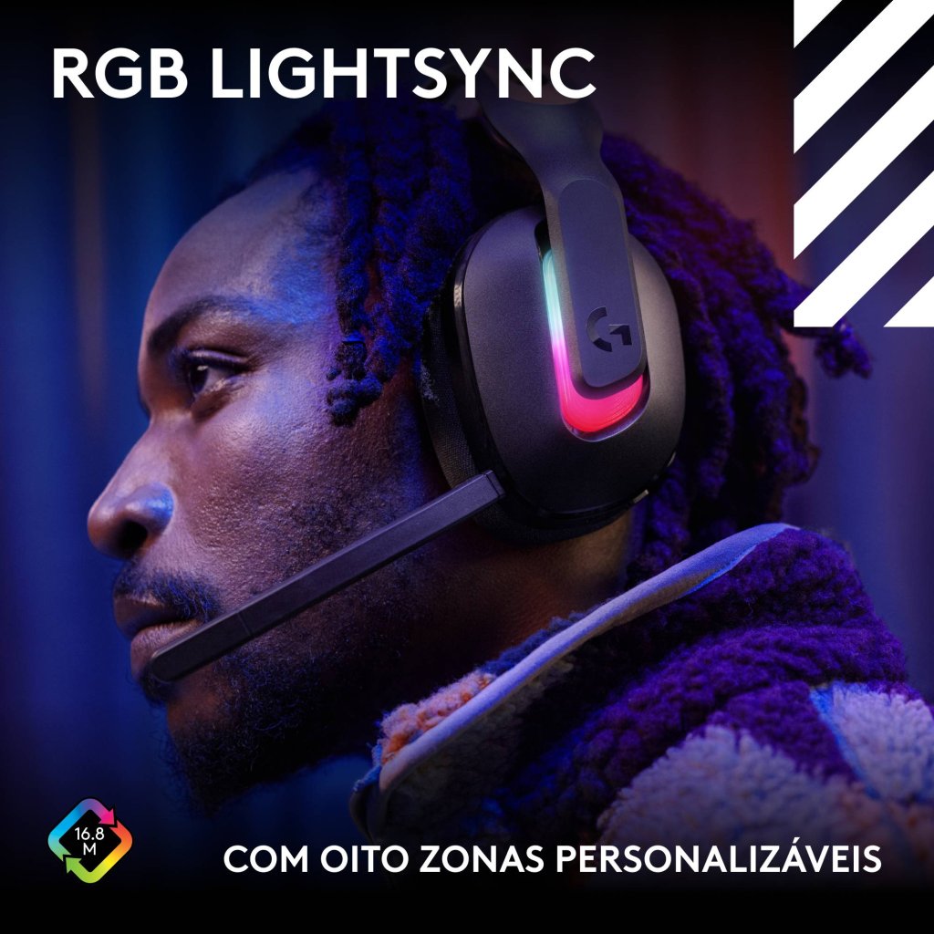 Headset Logitech G A20 X Lightspeed Gaming Wireless (4)